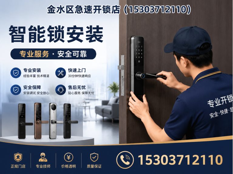 金水区郑州开锁展示图